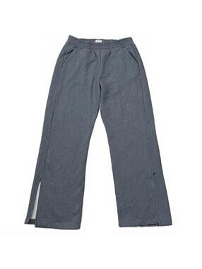 Pact Womens Organic Cotton Sweatpants Wide Leg Gray Size XL